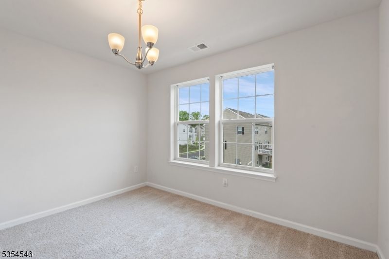 Chandelier, Empty room, Interior
