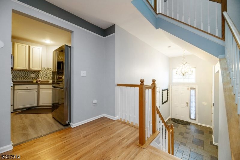 Chandelier, Interior, Kitchen, Recessed Lighting, Wood Texture Flooring