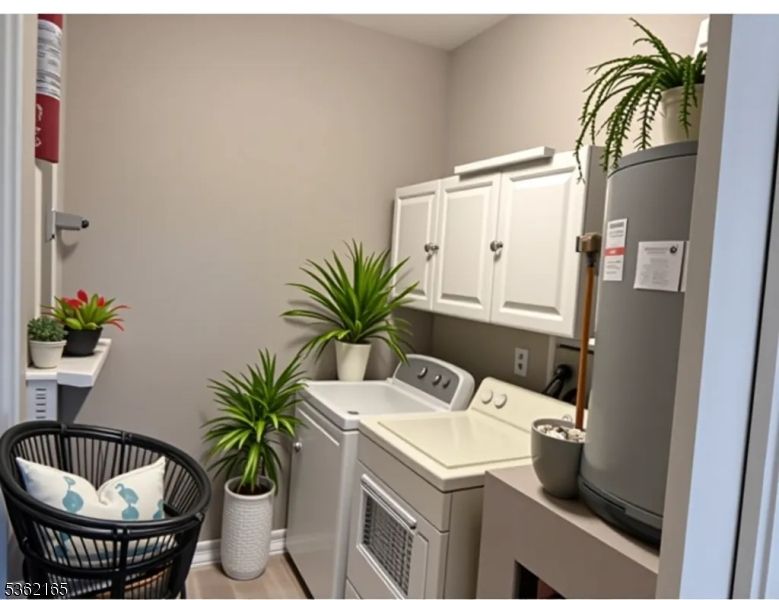 Interior, Washer, Wood Texture Flooring