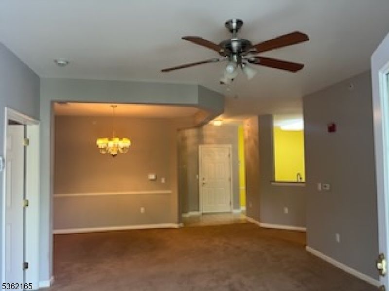 Chandelier, Empty room, Interior