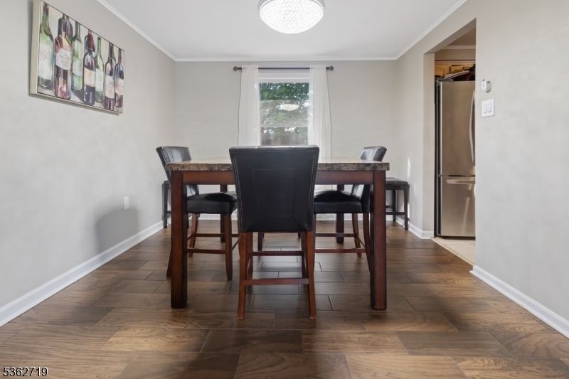 Dining room, Interior, Wood Texture Flooring