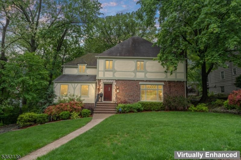 Exterior, Facade, Brick Facade, Tudor Revival