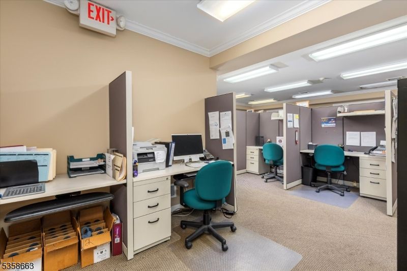 Home Office, Interior, Recessed Lighting
