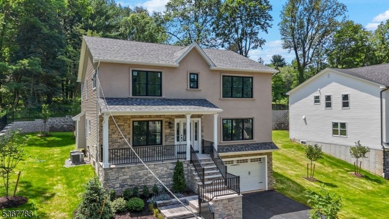 Attached, Backyard, Exterior, Facade, Farmhouse