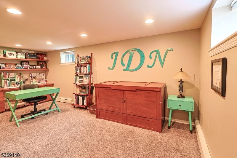 Home Office, Interior, Recessed Lighting