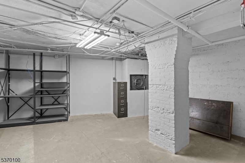 Elevator, Garage, Interior, Stone Walls