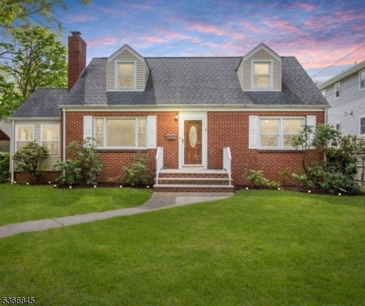 Exterior, Facade, Brick Facade, Cape Cod