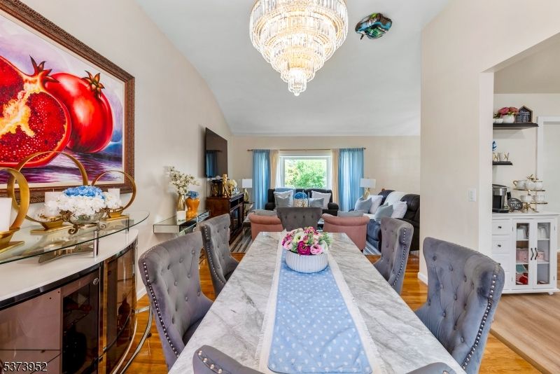 Chandelier, Dining room, Interior, Living room, Wood Texture Flooring