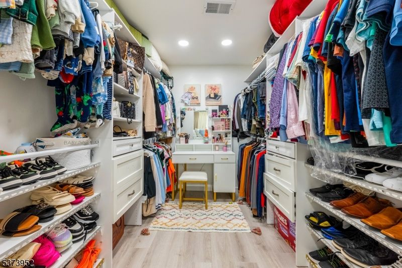 Interior, Recessed Lighting, Walk-in Closets, Wood Texture Flooring