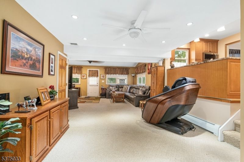 Interior, Kitchen, Living room, Recessed Lighting