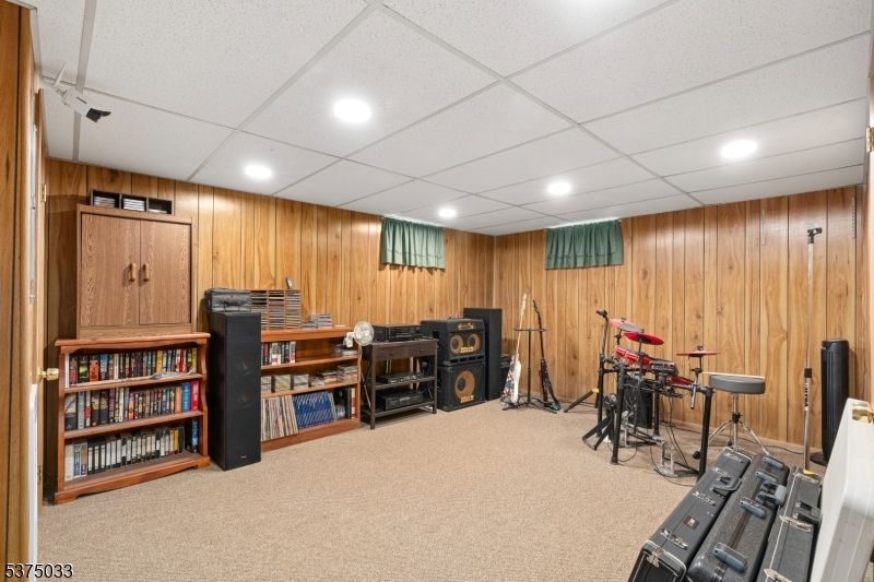 Interior, Recessed Lighting, Wooden Walls