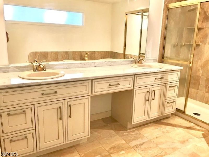 Bathroom, Dual Sink Vanities, Glass Shower, Interior