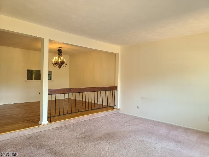 Chandelier, Empty room, Interior, Wood Texture Flooring
