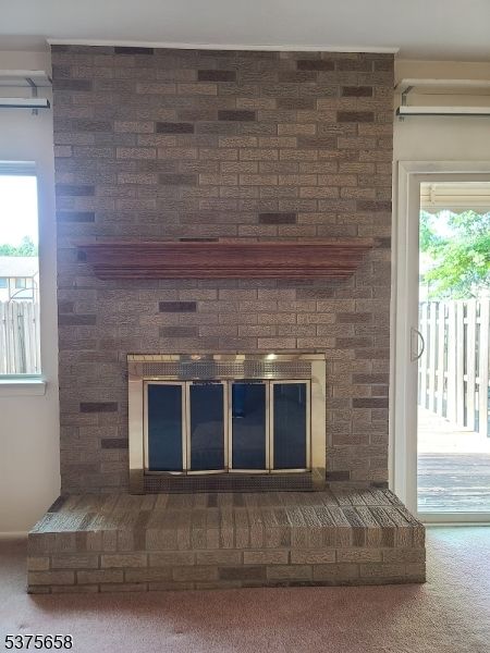 Fireplace, Interior, Stone Walls