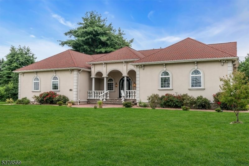 Backyard, Exterior, Facade, Mediterranean