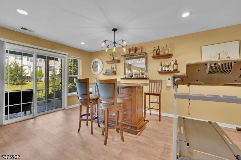 Interior, Recessed Lighting, Wood Texture Flooring