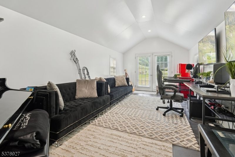 Home Office, Interior, Recessed Lighting