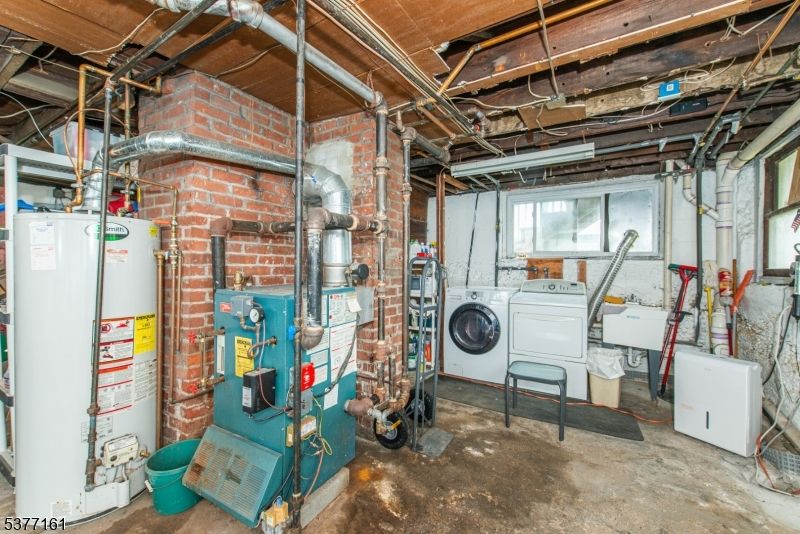 Interior, Stone Walls, Washer