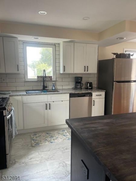 Interior, Kitchen, Marble, Recessed Lighting