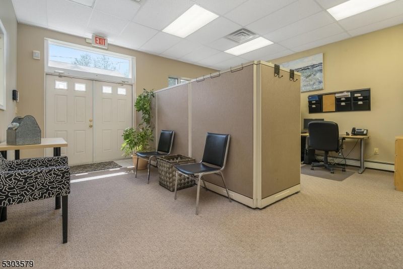 Home Office, Interior, Recessed Lighting