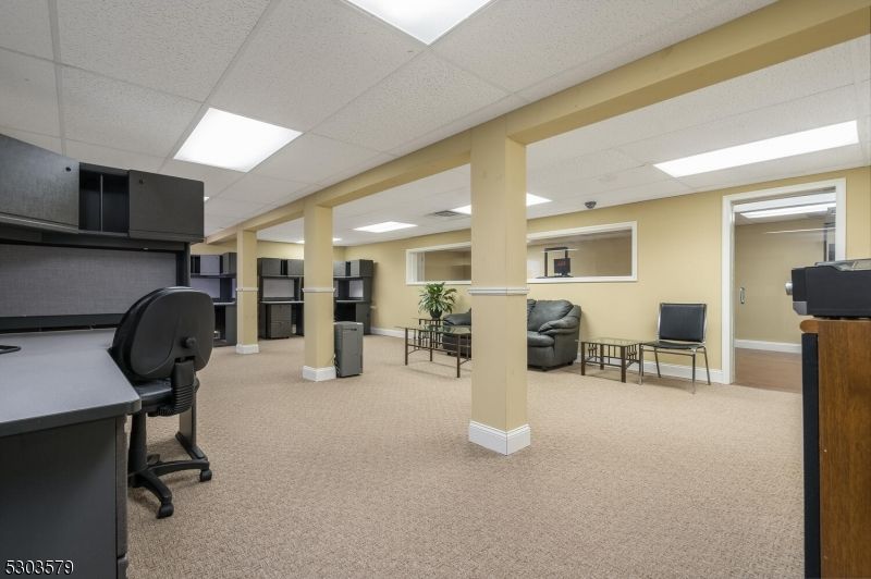 Home Office, Interior, Recessed Lighting