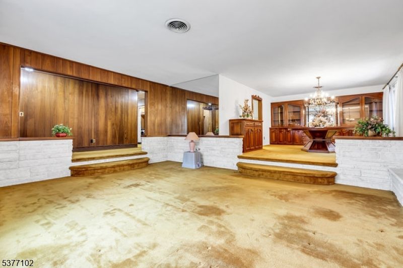 Chandelier, Interior, Wooden Walls