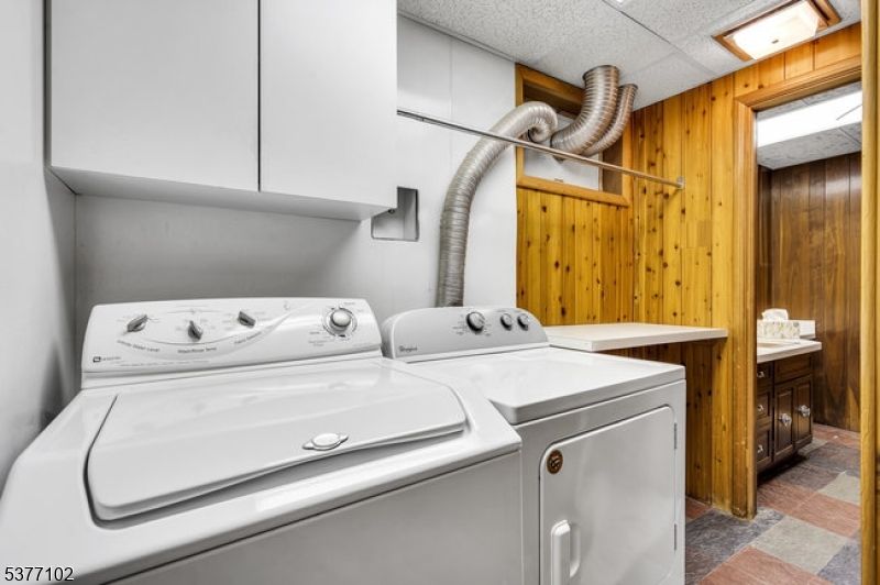 Interior, Washer, Wooden Walls
