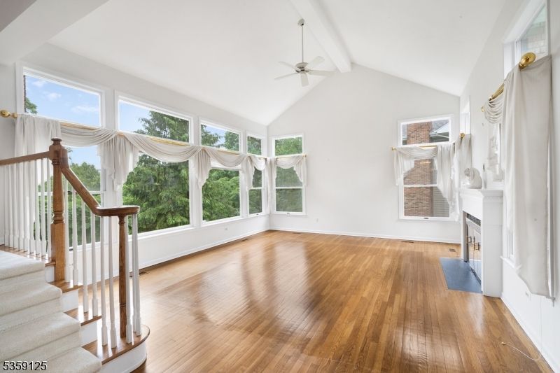 Fireplace, Interior, Wood Texture Flooring