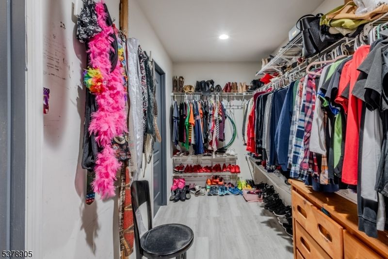 Interior, Recessed Lighting, Walk-in Closets, Wood Texture Flooring