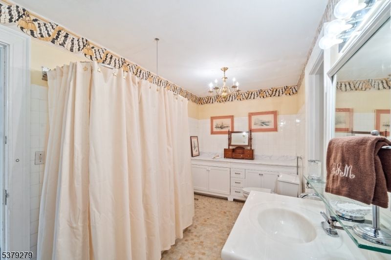 Bathroom, Chandelier, Dual Sink Vanities, Interior