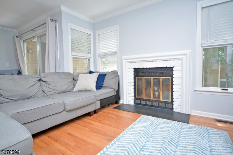 Fireplace, Interior, Wood Texture Flooring