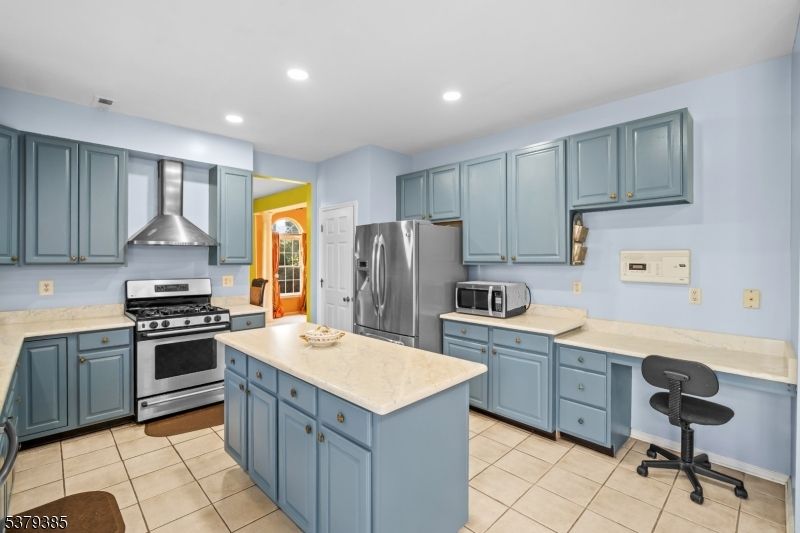 Interior, Kitchen, Recessed Lighting, Stainless Steel Appliances