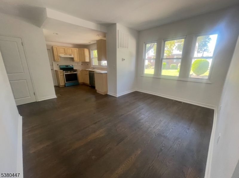 Empty room, Interior, Kitchen, Wood Texture Flooring