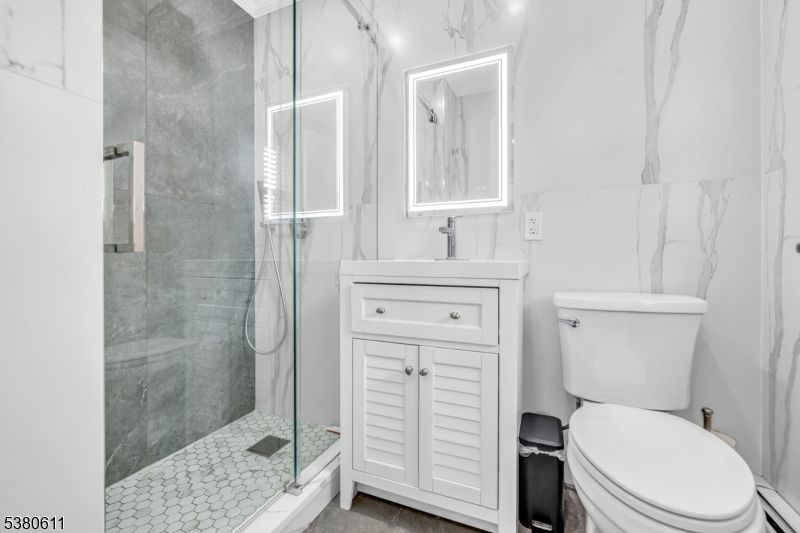 Bathroom, Glass Shower, Interior