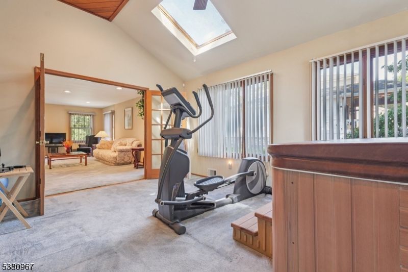 Fitness Equipment, Interior, Recessed Lighting