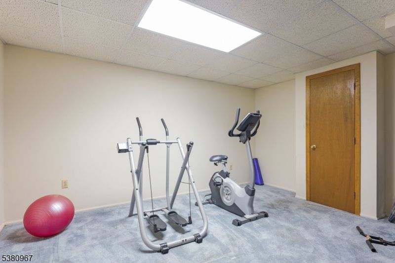 Fitness Equipment, Interior, Recessed Lighting