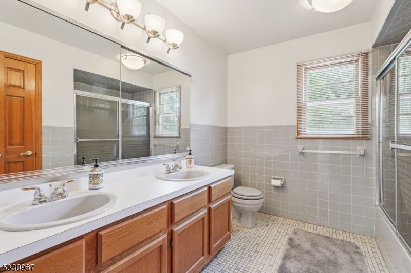 Bathroom, Dual Sink Vanities, Glass Shower, Interior