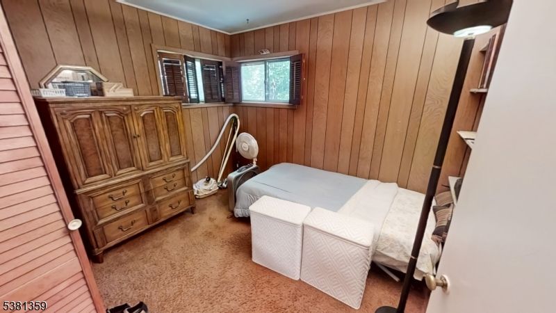Bedroom, Interior, Wooden Walls