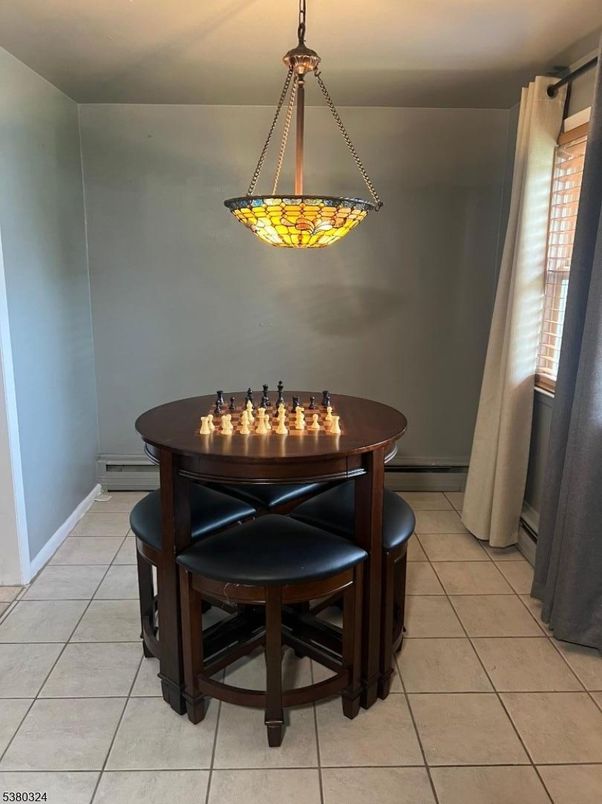 Dining room, Interior, Pendant Lights