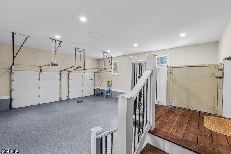 Garage, Interior, Recessed Lighting
