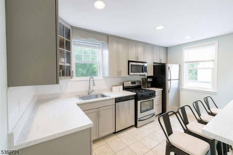 Interior, Kitchen, Recessed Lighting, Stainless Steel Appliances