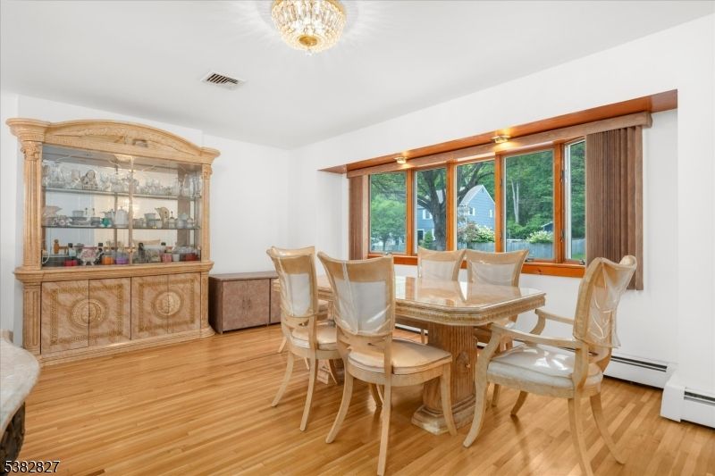 Dining room, Interior, Wood Texture Flooring