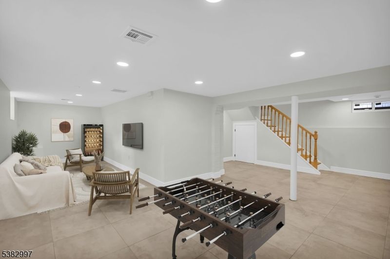Game Room, Interior, Living room, Recessed Lighting