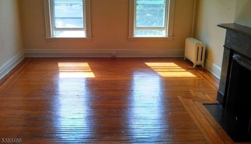Empty room, Fireplace, Interior, Wood Texture Flooring