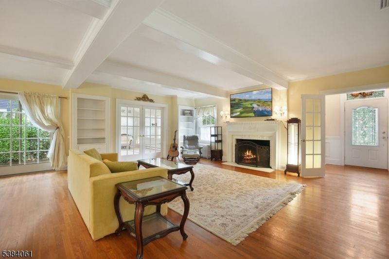 Fireplace, Interior, Living room, Wood Texture Flooring