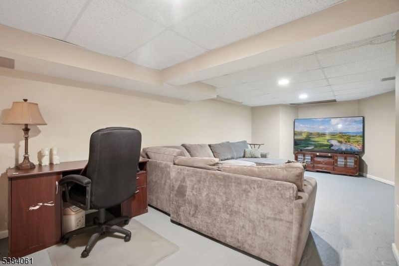 Home Office, Interior, Living room, Recessed Lighting