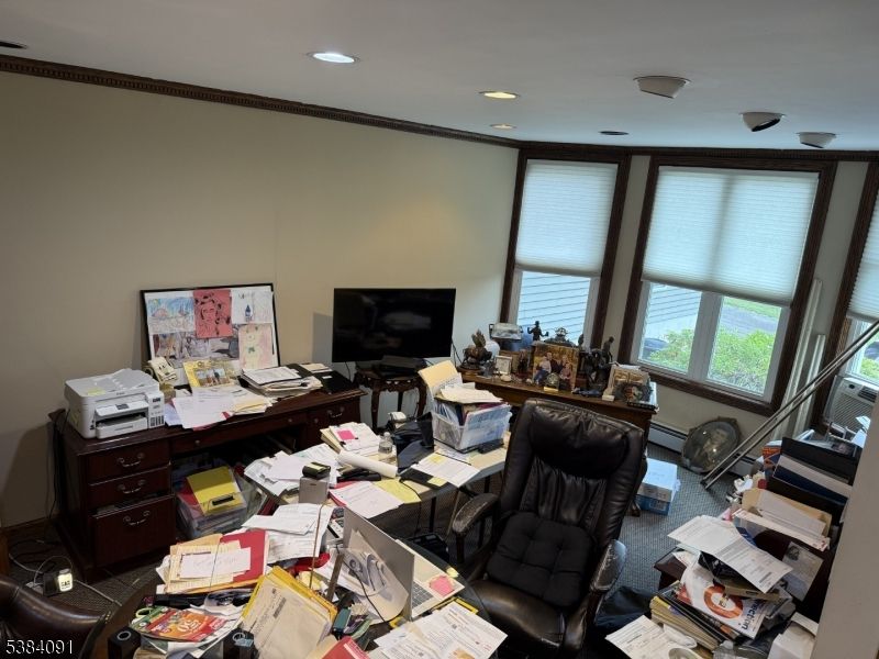 Home Office, Interior, Recessed Lighting