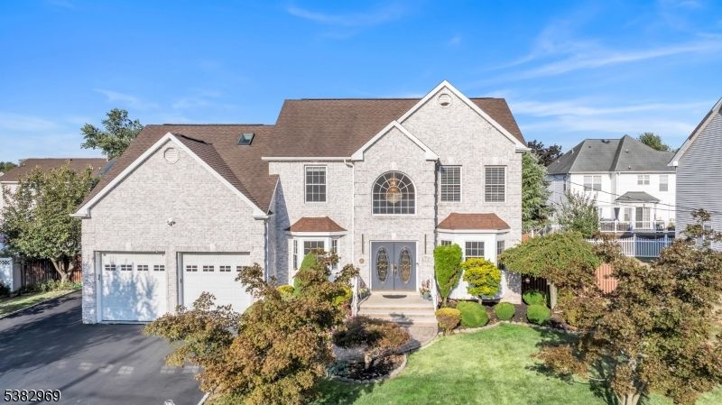 Attached, Exterior, Facade, Brick Facade, French Provincial