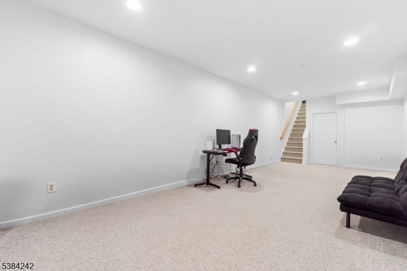 Home Office, Interior, Recessed Lighting