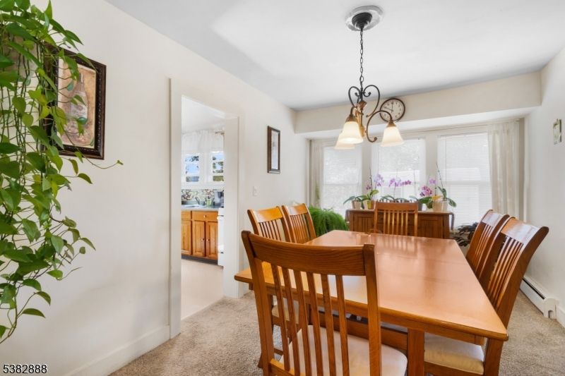 Dining room, Interior, Pendant Lights